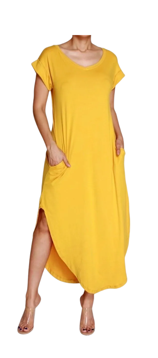 LIL RAY OF SUNSHINE (MUSTARD) | DRESSES