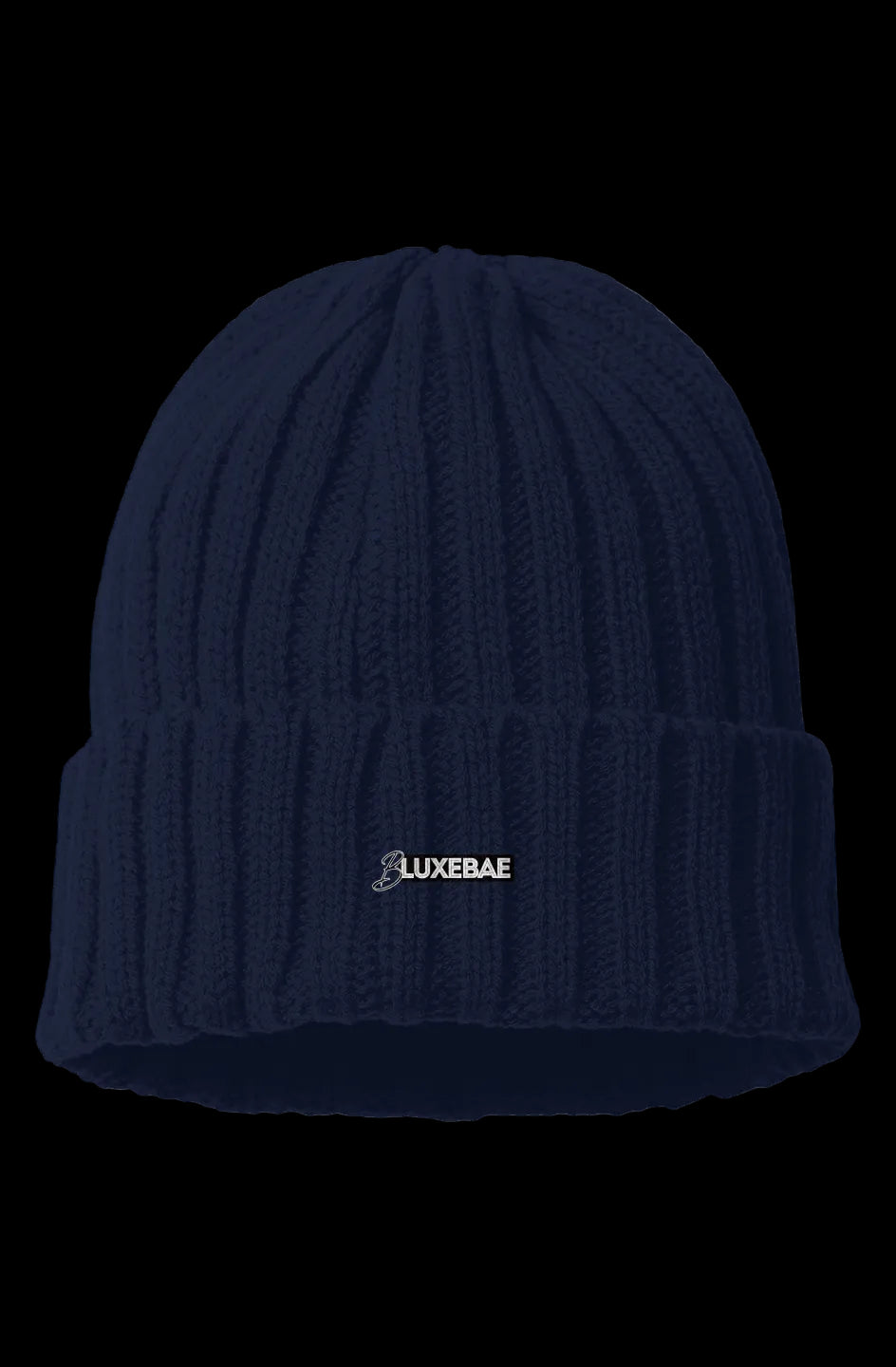 BLUXEBAE BASICS Cable Knit Beanie