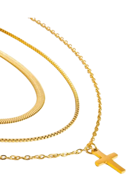 TRIPLE CHAIN | JEWELRY