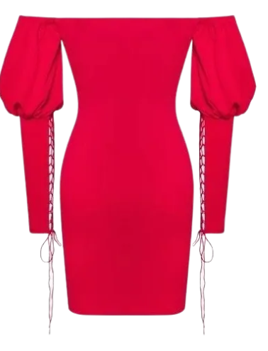 RED BOMBSHELL | DRESS