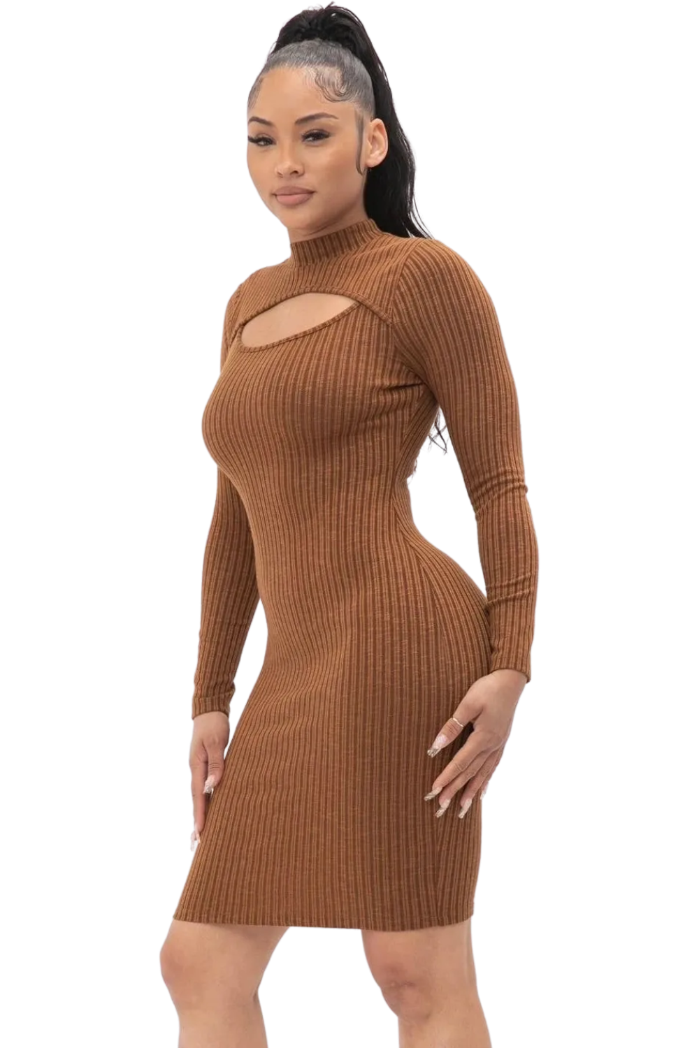 PEEKABOO DRESS | DRESSES