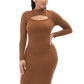 PEEKABOO DRESS | DRESSES