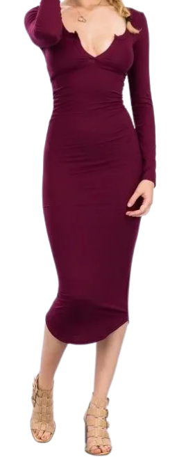 GIVE ME BODY (NAVY) | DRESSES